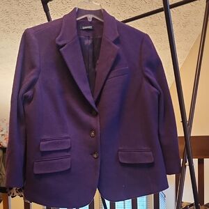 RALPH LAUREN Women's Deep Purple Blazer